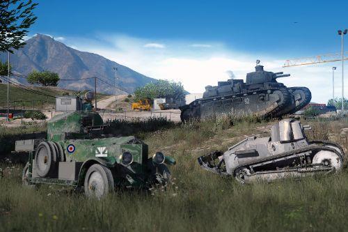 Battlefield 1 Tanks [Add-On]